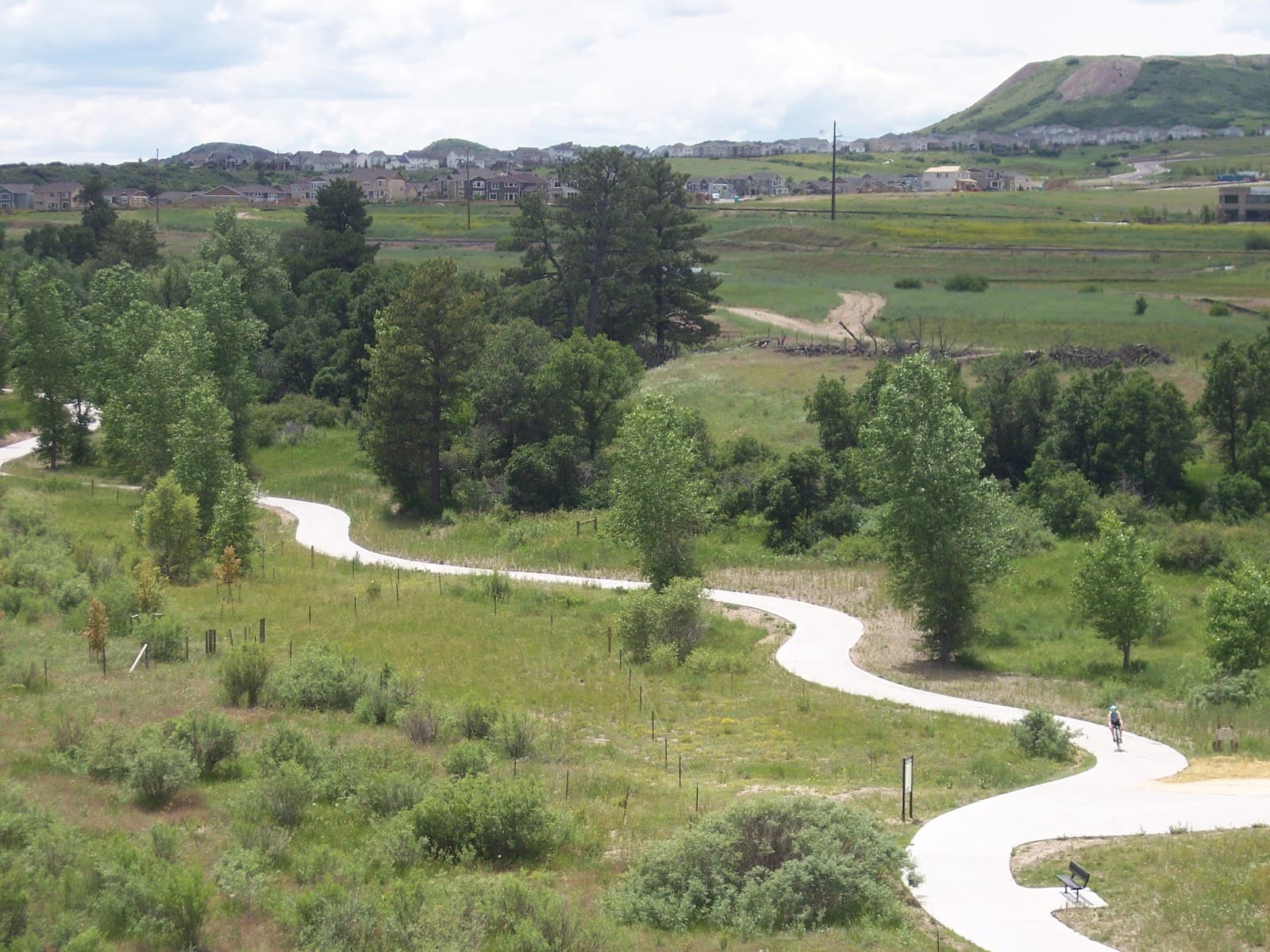 East Plum Creek Trail - Meadows Trailhead and Parking
